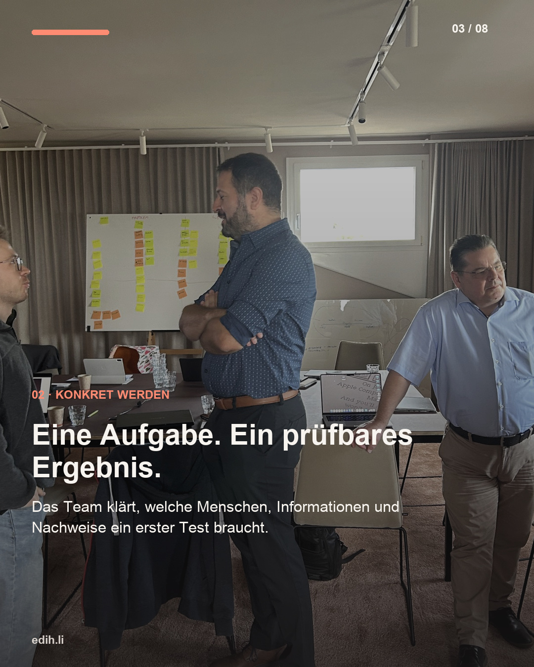 Eine Aufgabe und ein prüfbares Ergebnis