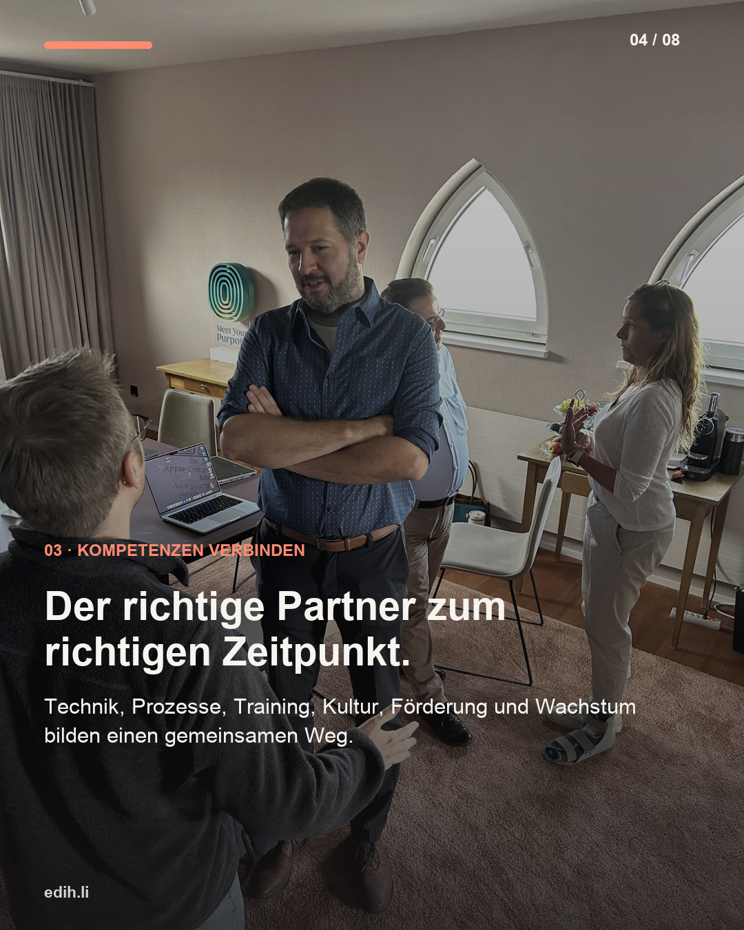 Der richtige Partner zum richtigen Zeitpunkt