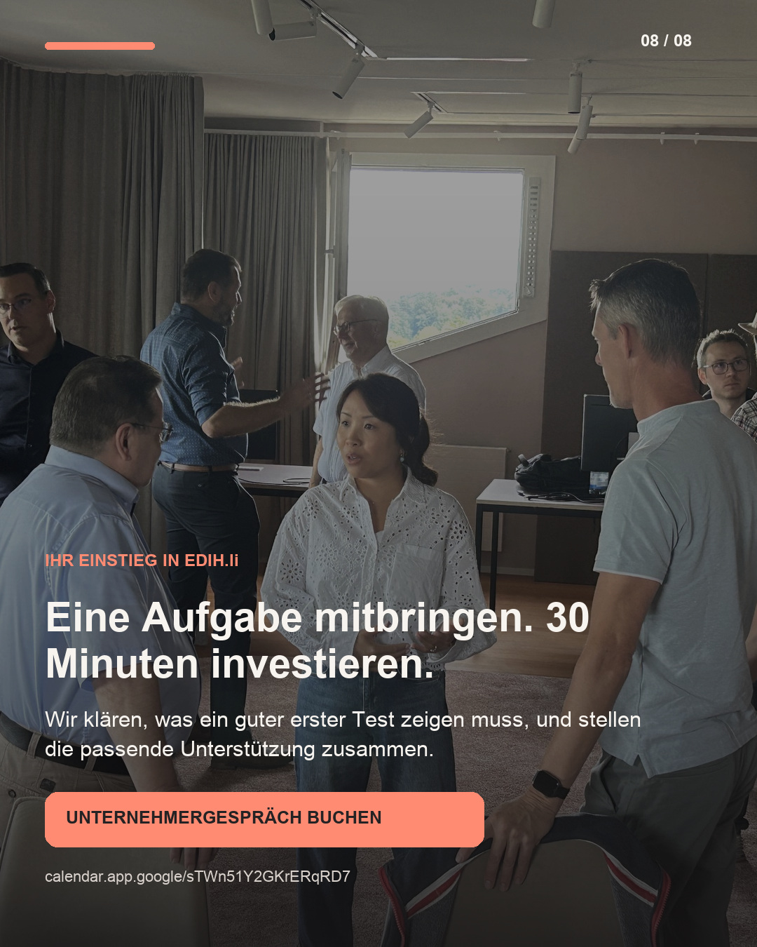 Eine Aufgabe mitbringen und 30 Minuten investieren