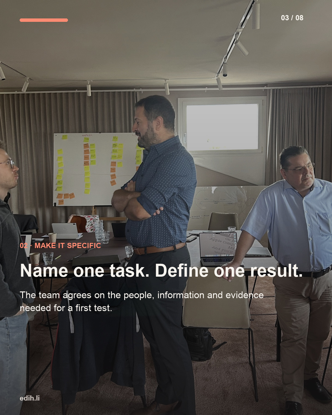 One task and a result you can test
