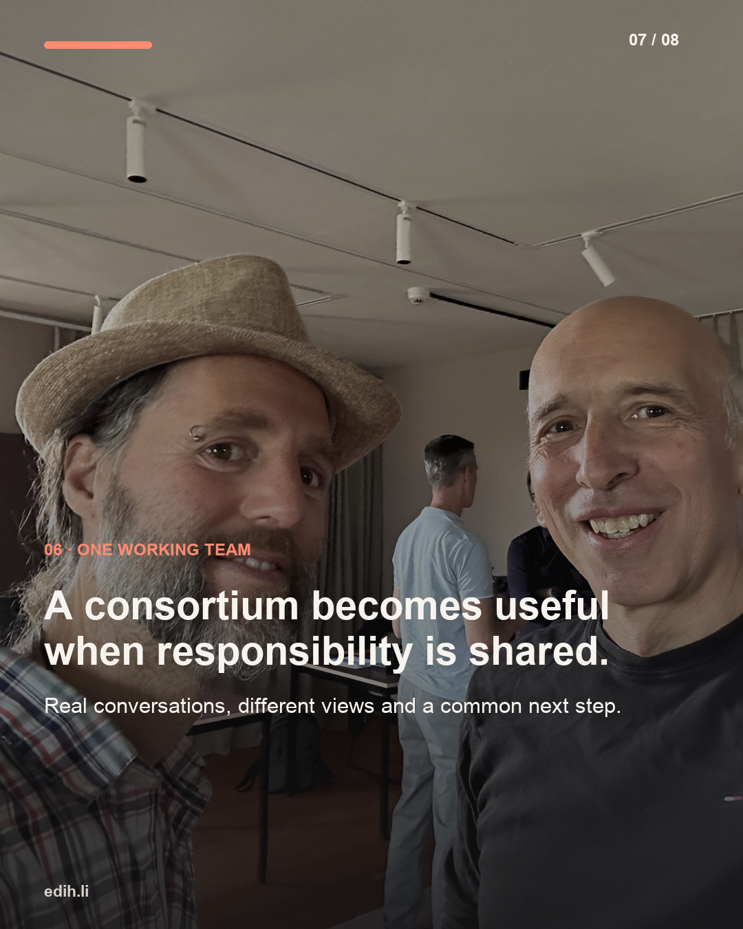 The EDIH.li consortium taking responsibility together