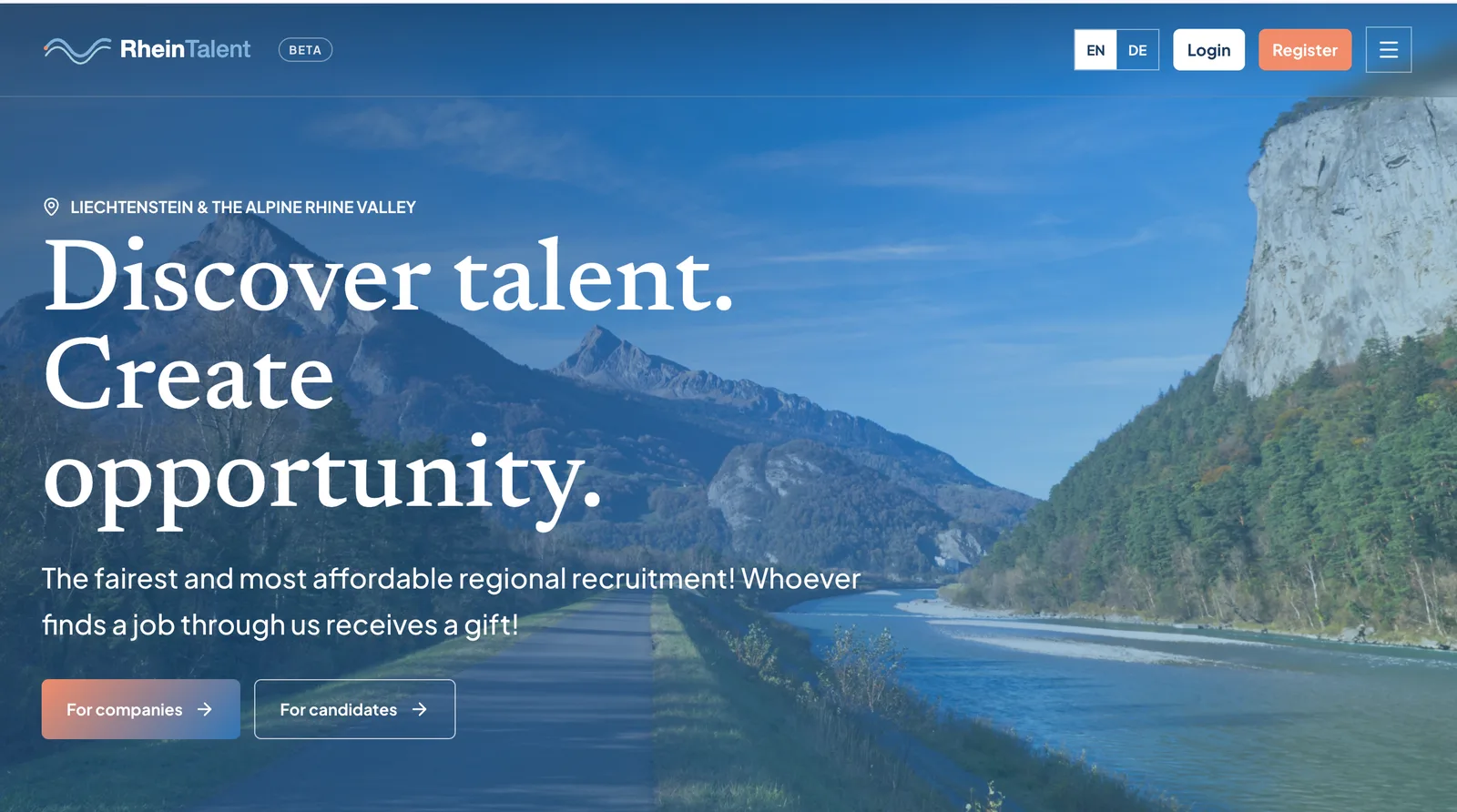 RheinTalent: Purpose matching as a conversation, not a verdict