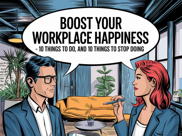 Boost workplace happiness